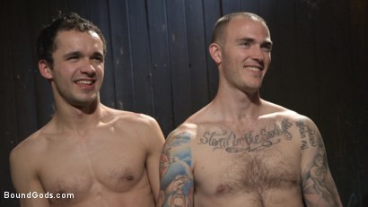 Photo number 14 from Hesitant Stud Transformed into Mr Wilde's Bondage Slut shot for Bound Gods on Kink.com. Featuring Christian Wilde and Max Woods in hardcore BDSM & Fetish porn.