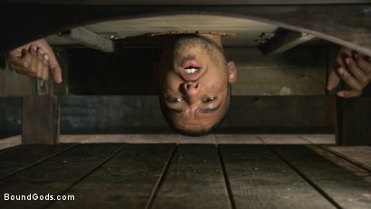 Photo number 5 from Mr Keys beats and fucks tough new slave shot for Bound Gods on Kink.com. Featuring Sebastian Keys and Mike Maverick in hardcore BDSM & Fetish porn.