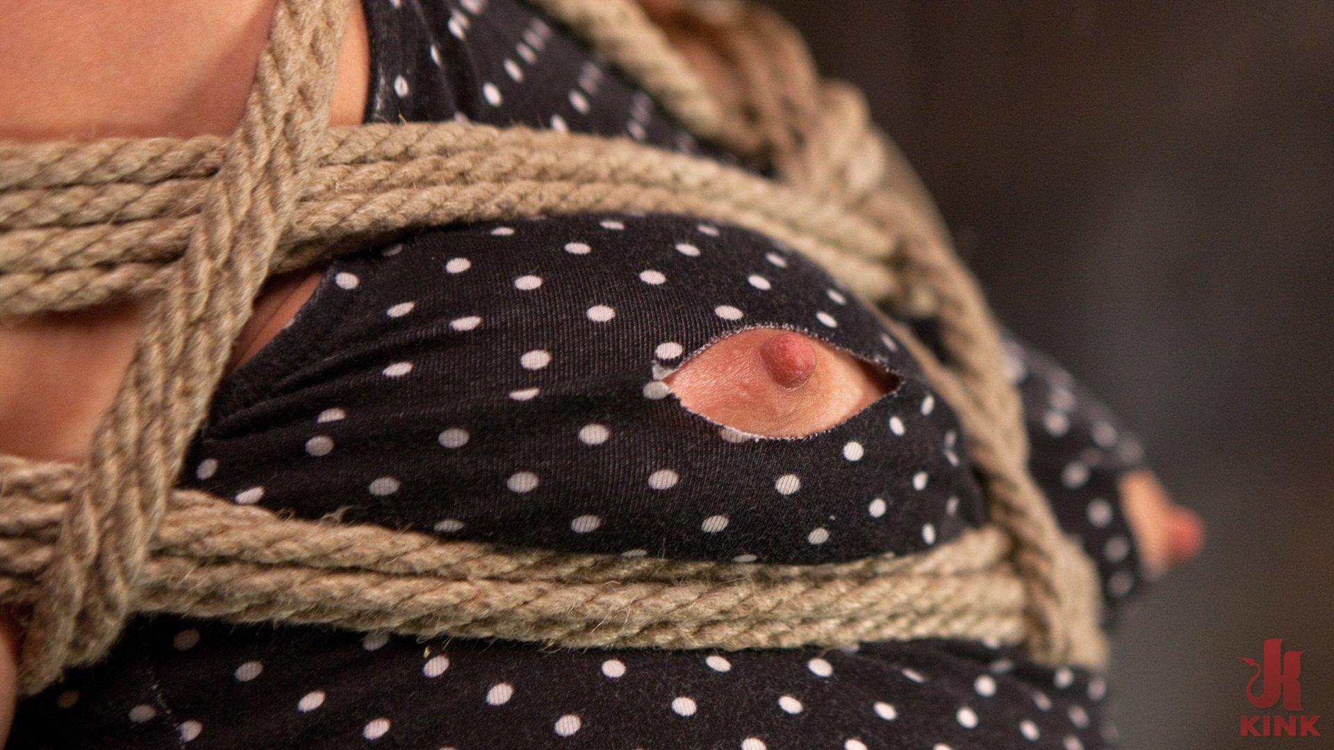 Photo number 13 from AJ Applegate Submits To Grueling Bondage and Torment!!! shot for Hogtied on Kink.com. Featuring AJ Applegate and The Pope in hardcore BDSM & Fetish porn.