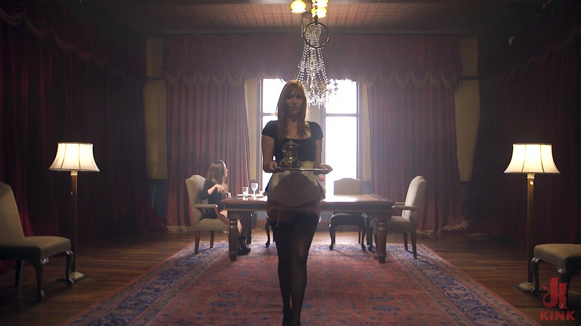 Photo number 0 from The Lady and the Maid shot for Sex And Submission on Kink.com. Featuring Roxanne Rae, Derrick Pierce and Lauren Phillips in hardcore BDSM & Fetish porn.