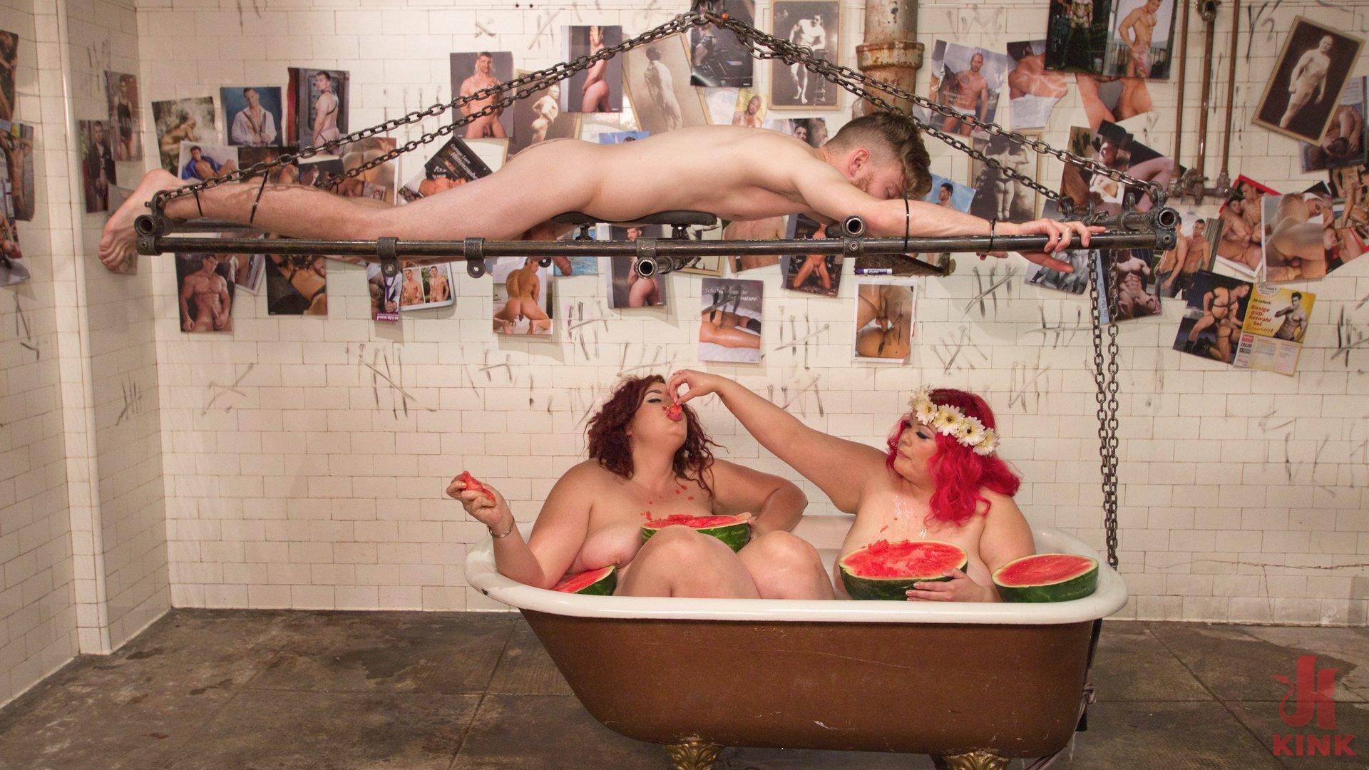 Photo number 7 from Daffodils: BBW Juicy Smother Fuck Indulgence shot for Divine Bitches on Kink.com. Featuring Mimosa, April Flores and Sebastian Keys in hardcore BDSM & Fetish porn.