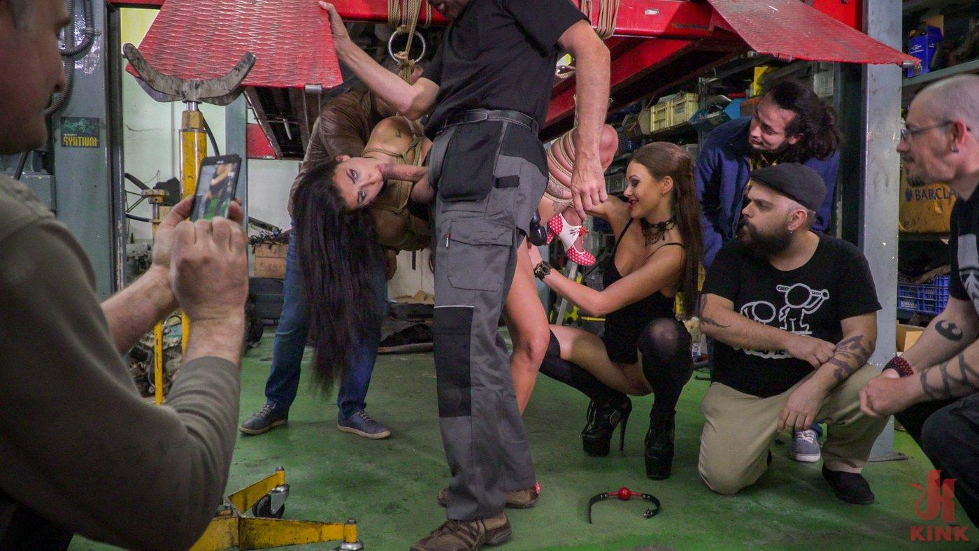 Photo number 8 from Susy Gala - Public Fuck Doll: Part 2 shot for Public Disgrace on Kink.com. Featuring Steve Holmes, Tina Kay and Susy Gala in hardcore BDSM & Fetish porn.