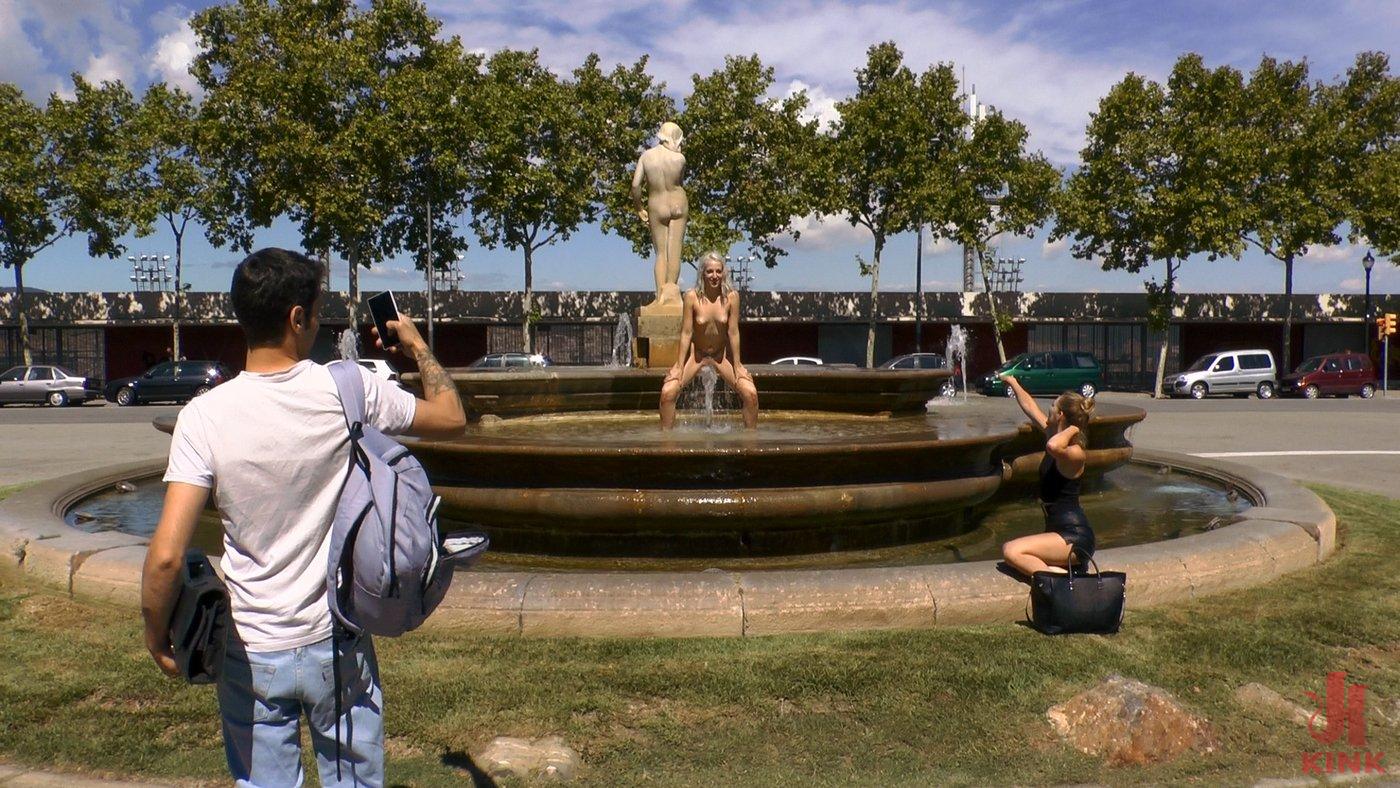 Photo number 7 from The Humiliation of Liz Rainbow - Part 2 Double Penetration shot for Public Disgrace on Kink.com. Featuring Mona Wales, Liz Rainbow and Juan Lucho in hardcore BDSM & Fetish porn.