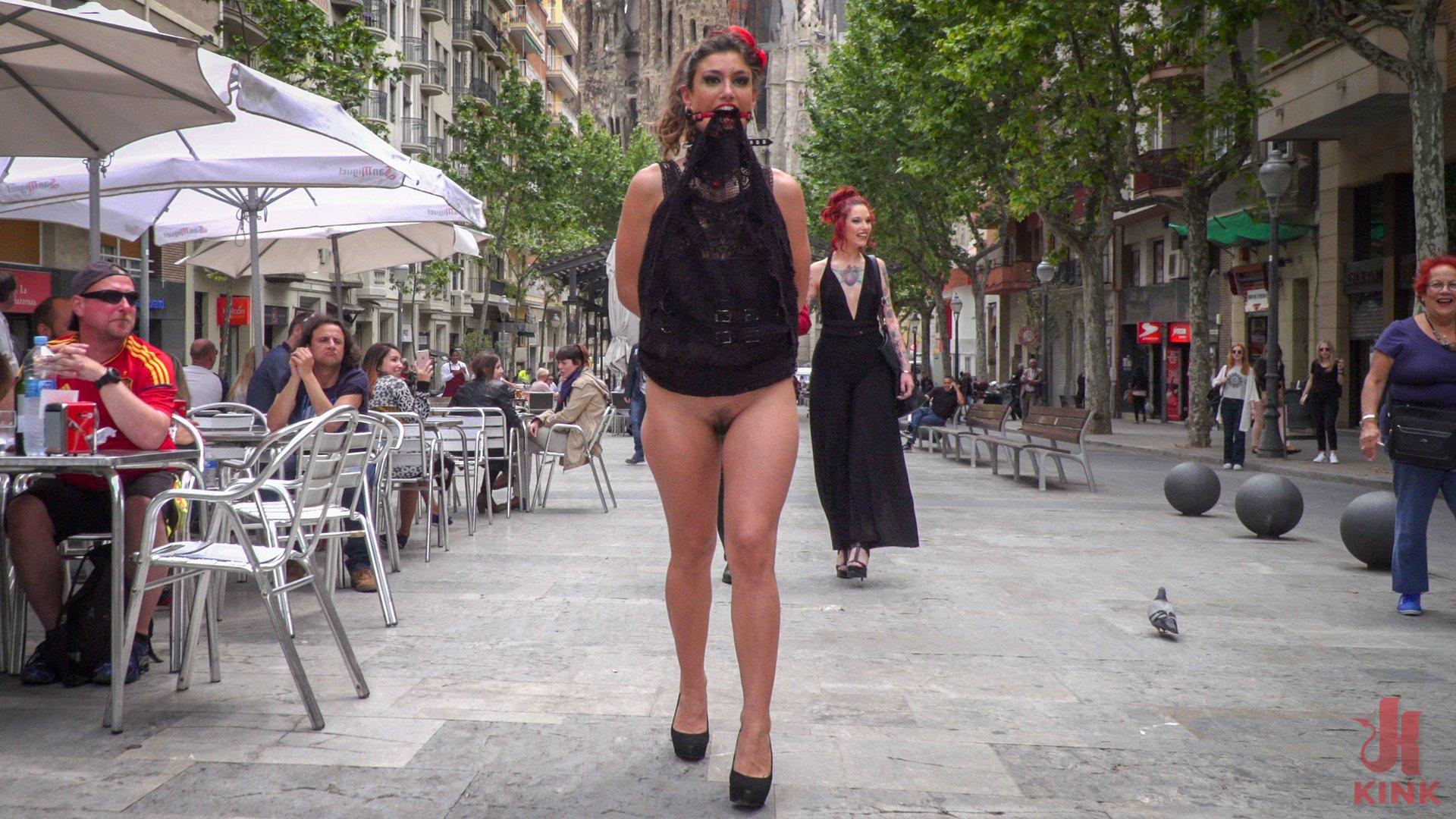 Photo number 21 from Julia Roca Sings in Pain - Part 2 shot for Public Disgrace on Kink.com. Featuring Steve Holmes, Silvia Rubi, Pablo Ferrari and Julia Roca in hardcore BDSM & Fetish porn.