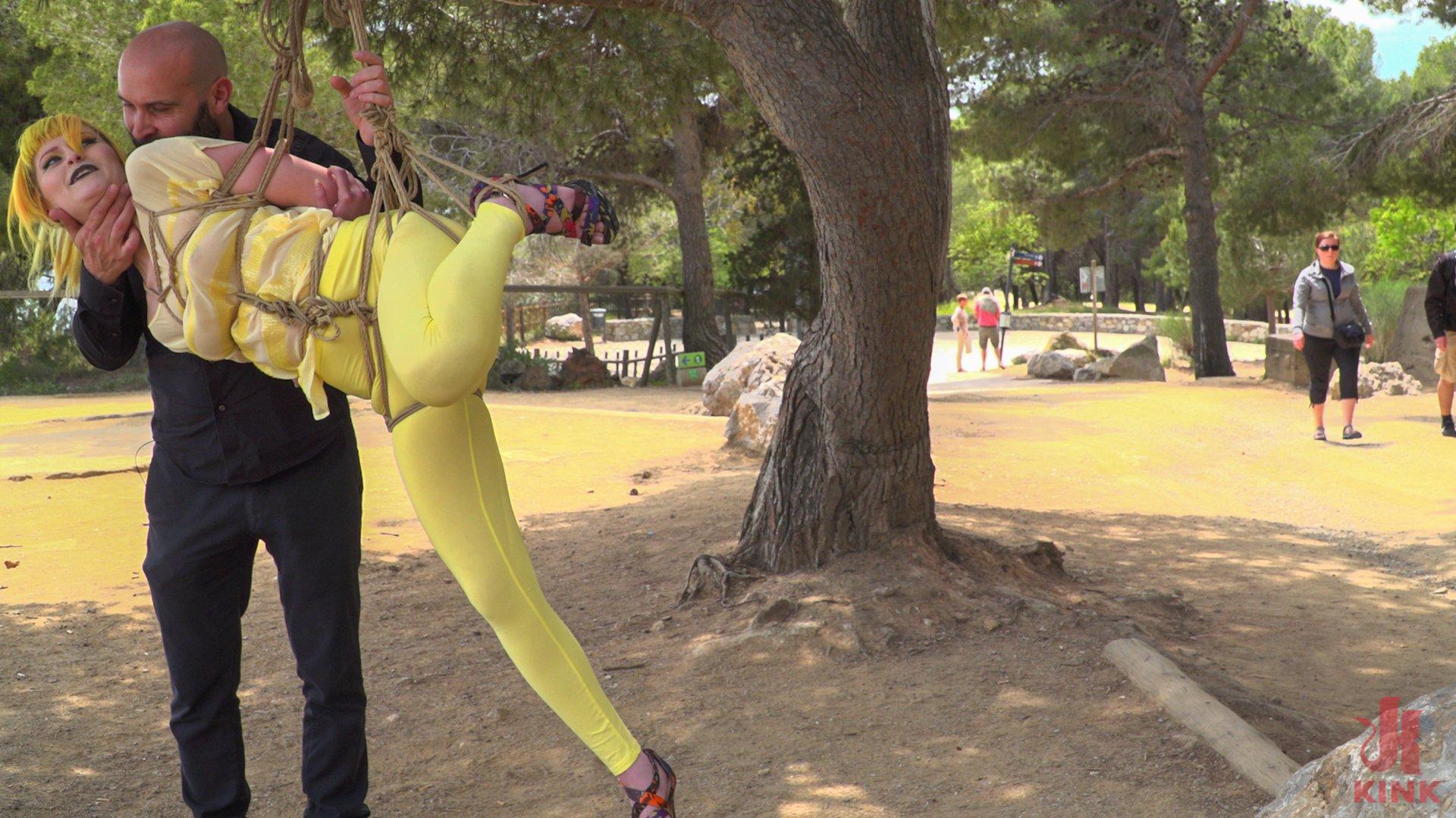 Photo number 0 from Beautiful Spanish Slut Gets Disgraced Like a Pig! - Part 1 shot for Public Disgrace on Kink.com. Featuring Steve Holmes, Liz Rainbow, Max Cortes, Melody Petite, Pablo Ferrari, Frida Sante and Nerea Falco in hardcore BDSM & Fetish porn.