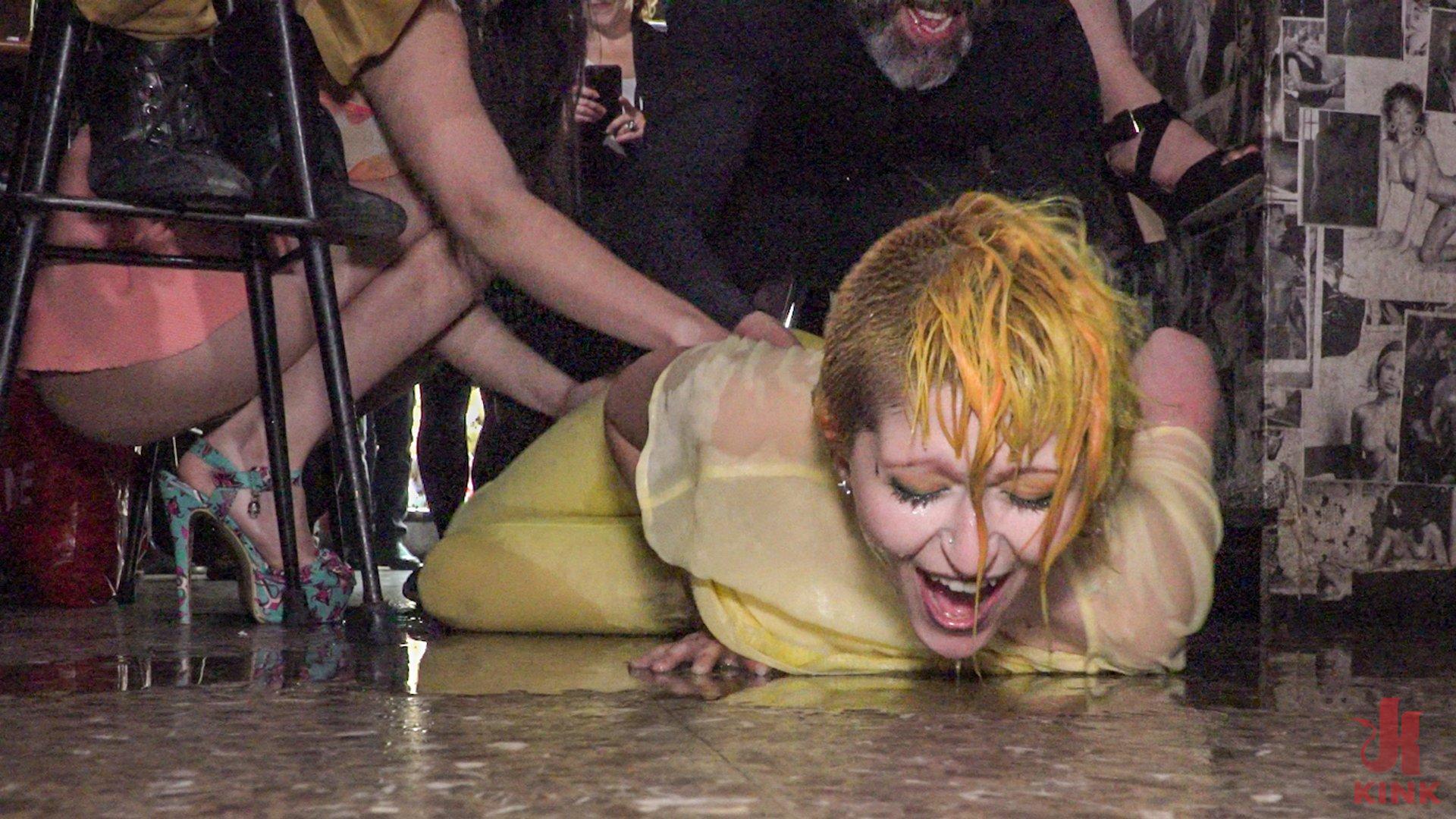 Photo number 3 from Spanish Bar turns into a Filthy Fuck Party! - Part 2 shot for Public Disgrace on Kink.com. Featuring Steve Holmes, Liz Rainbow, Max Cortes, Melody Petite, Pablo Ferrari, Frida Sante and Nerea Falco in hardcore BDSM & Fetish porn.