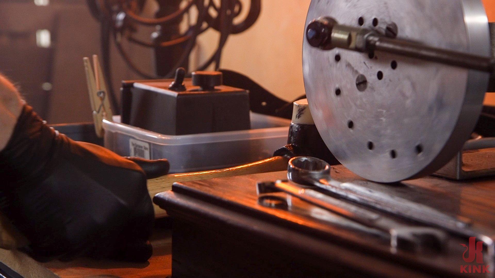 Photo number 1 from The Machinist XXX shot for Sex And Submission on Kink.com. Featuring Violet Monroe and Owen Gray in hardcore BDSM & Fetish porn.