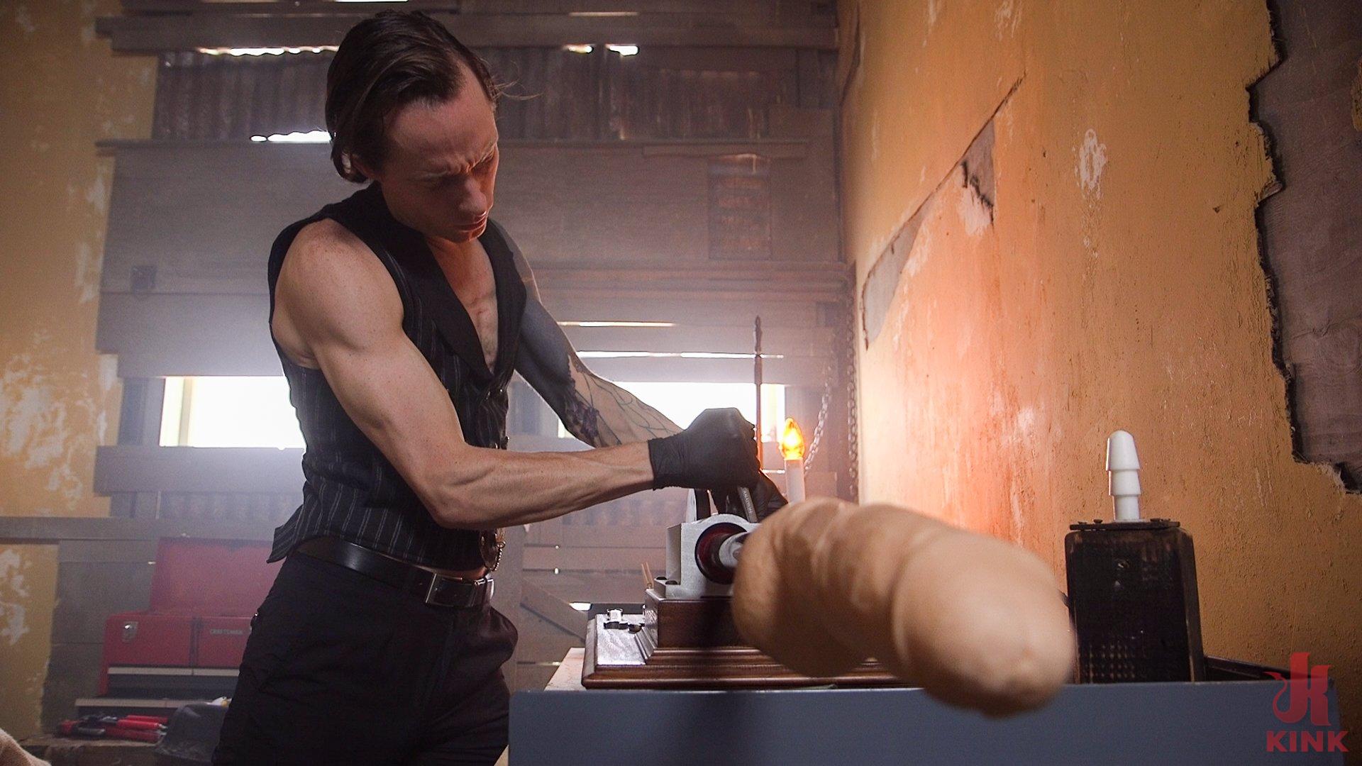 Photo number 0 from The Machinist XXX shot for Sex And Submission on Kink.com. Featuring Violet Monroe and Owen Gray in hardcore BDSM & Fetish porn.