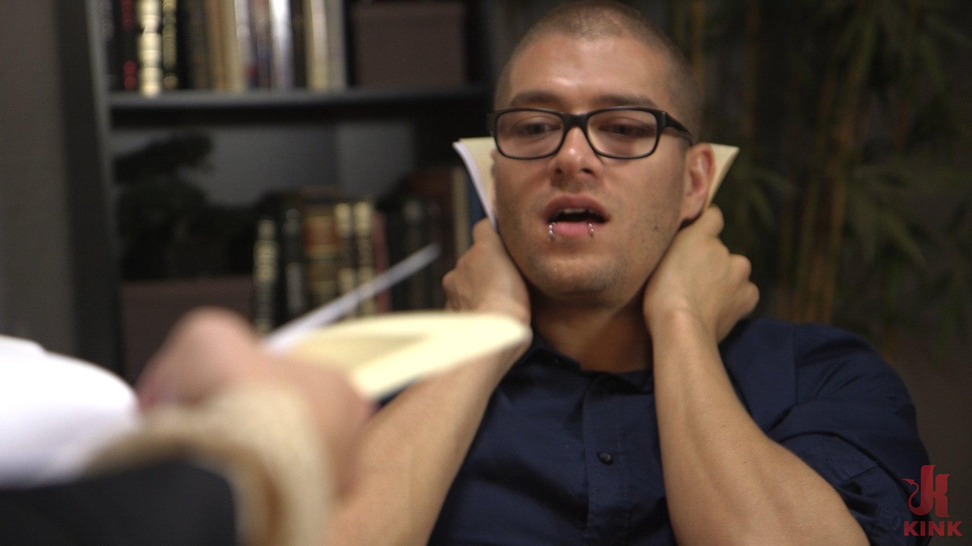 Photo number 1 from The Anal Audit shot for Sex And Submission on Kink.com. Featuring Christie Stevens and Xander Corvus in hardcore BDSM & Fetish porn.