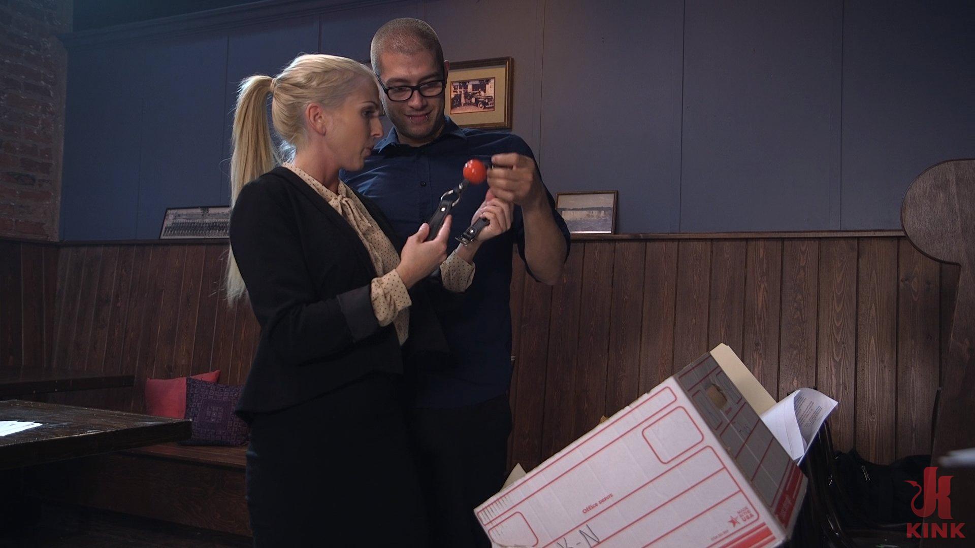 Photo number 4 from The Anal Audit shot for Sex And Submission on Kink.com. Featuring Christie Stevens and Xander Corvus in hardcore BDSM & Fetish porn.