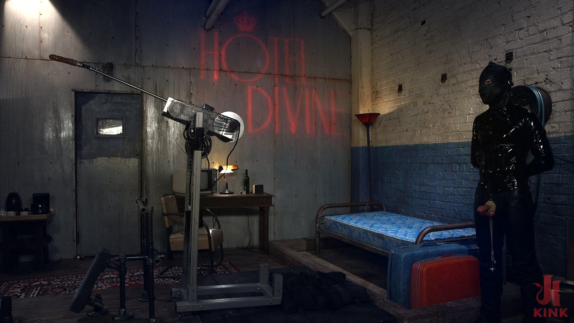 Photo number 16 from Welcome to The Hotel Divine. shot for Divine Bitches on Kink.com. Featuring D. Arclyte, Cherie DeVille and Will Havoc in hardcore BDSM & Fetish porn.