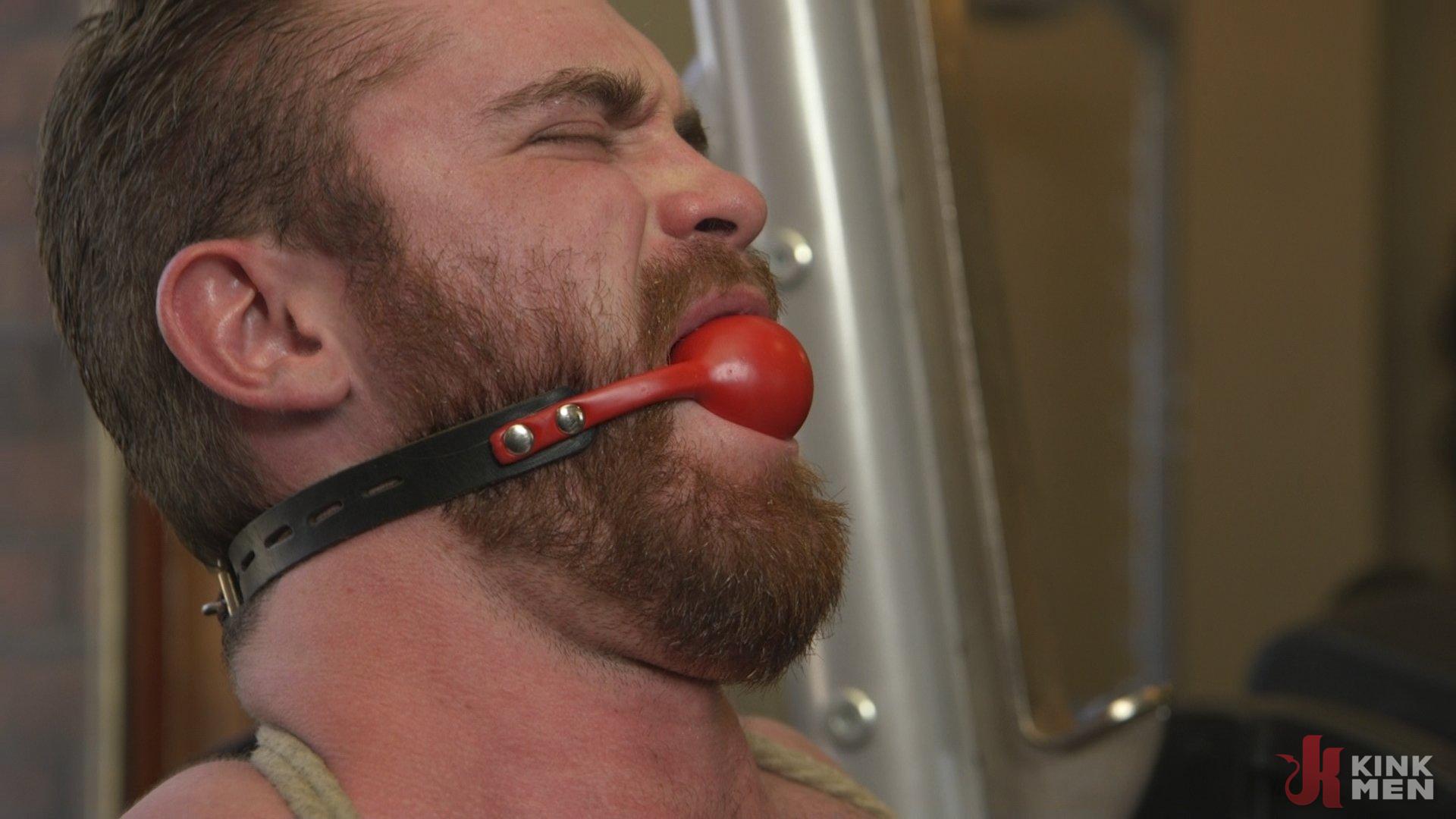 Photo number 2 from Ginger Muscle God Tormented and Edged in Bondage shot for Men On Edge on Kink.com. Featuring Scott Ambrose in hardcore BDSM & Fetish porn.