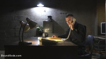 Photo number 1 from Lieutenant Wilde's Extreme Justice shot for Bound Gods on Kink.com. Featuring Christian Wilde and Micah Brandt in hardcore BDSM & Fetish porn.