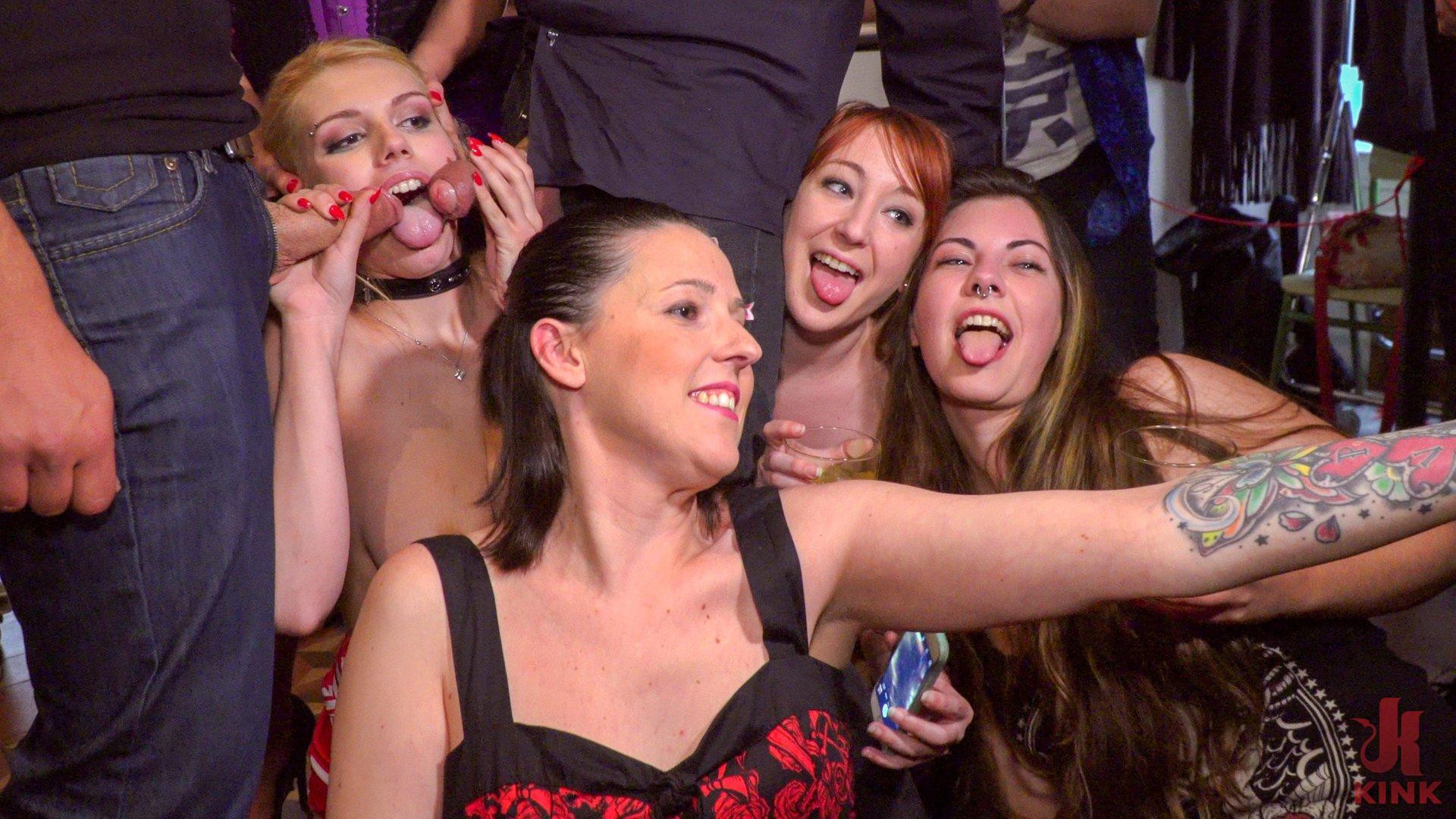 Photo number 18 from Gorgeous Anal Whore Gets Public DP!!! shot for Public Disgrace on Kink.com. Featuring Steve Holmes, Tina Kay, Antonio Ross and Daniela Dadivoso in hardcore BDSM & Fetish porn.