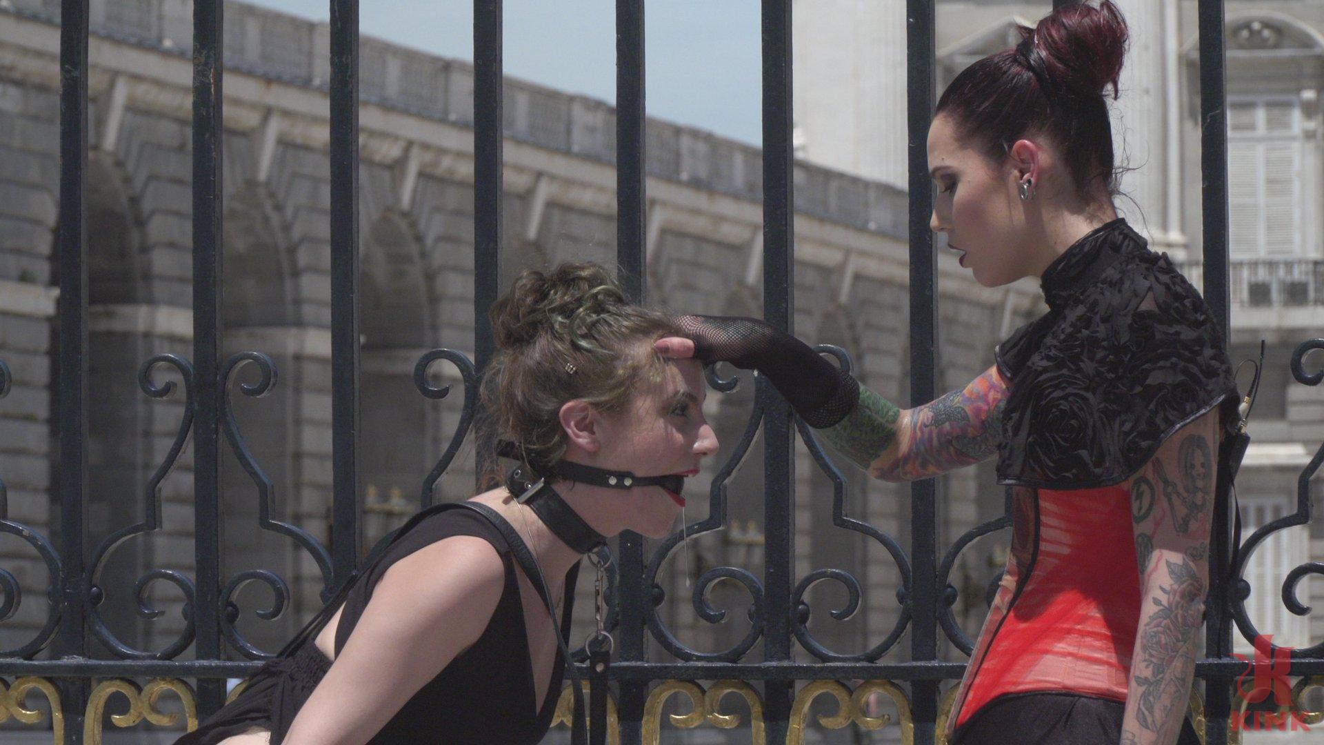 Photo number 0 from Submissive Spanish Slut shot for Public Disgrace on Kink.com. Featuring Steve Holmes, Juan Lucho, Silvia Rubi and Aragne Spicy in hardcore BDSM & Fetish porn.