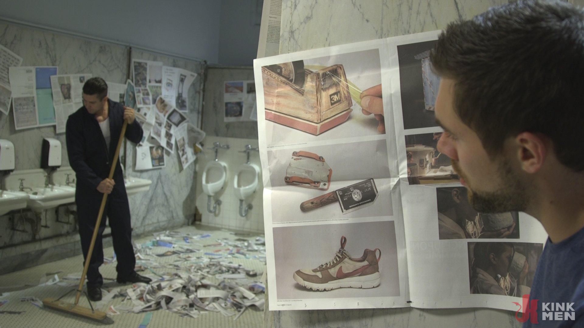 Photo number 0 from Don't FUCK with the creepy handyman! shot for Bound Gods on Kink.com. Featuring Trenton Ducati and Griffin Barrows in hardcore BDSM & Fetish porn.