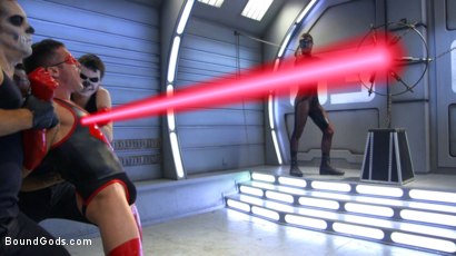 Photo number 0 from Bound Gods Presents: The Kink Avenger - Breaking Point shot for Bound Gods on Kink.com. Featuring Scott Ambrose and Lance Hart in hardcore BDSM & Fetish porn.