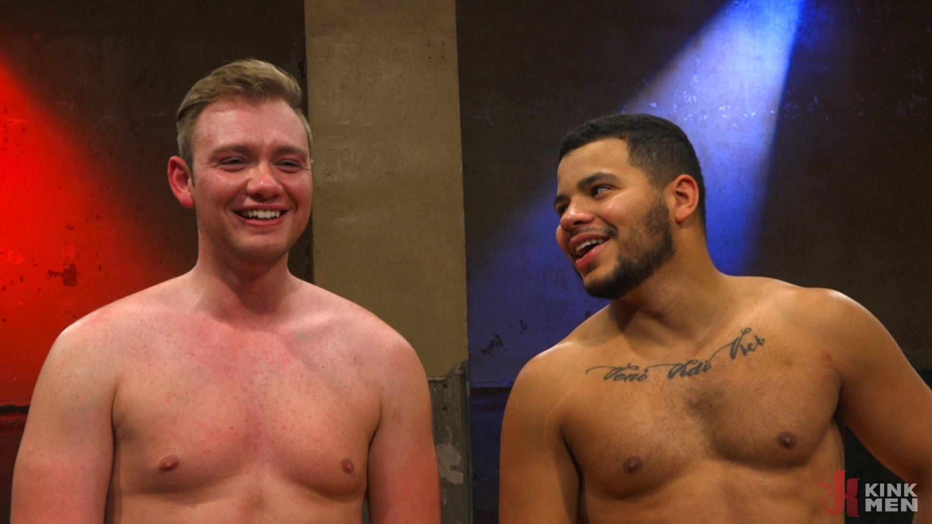 Photo number 14 from Kaden Alexander vs Grayson Frost shot for Naked Kombat on Kink.com. Featuring Grayson Frost and Kaden Alexander in hardcore BDSM & Fetish porn.