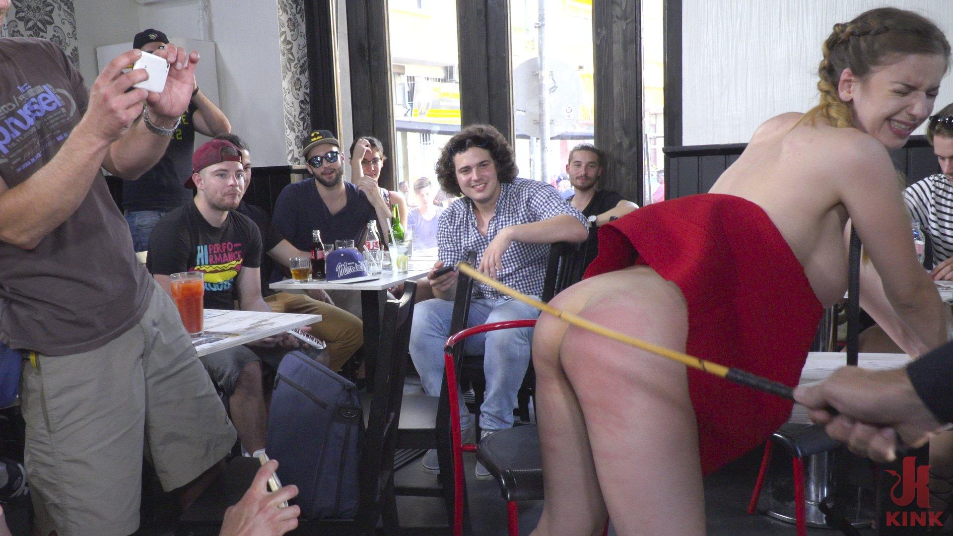 Photo number 17 from Busty Stella Cox Loves Getting Fucked In Public shot for Public Disgrace on Kink.com. Featuring Steve Holmes, Stella Cox, Nikki Thorne and Antonio Ross in hardcore BDSM & Fetish porn.