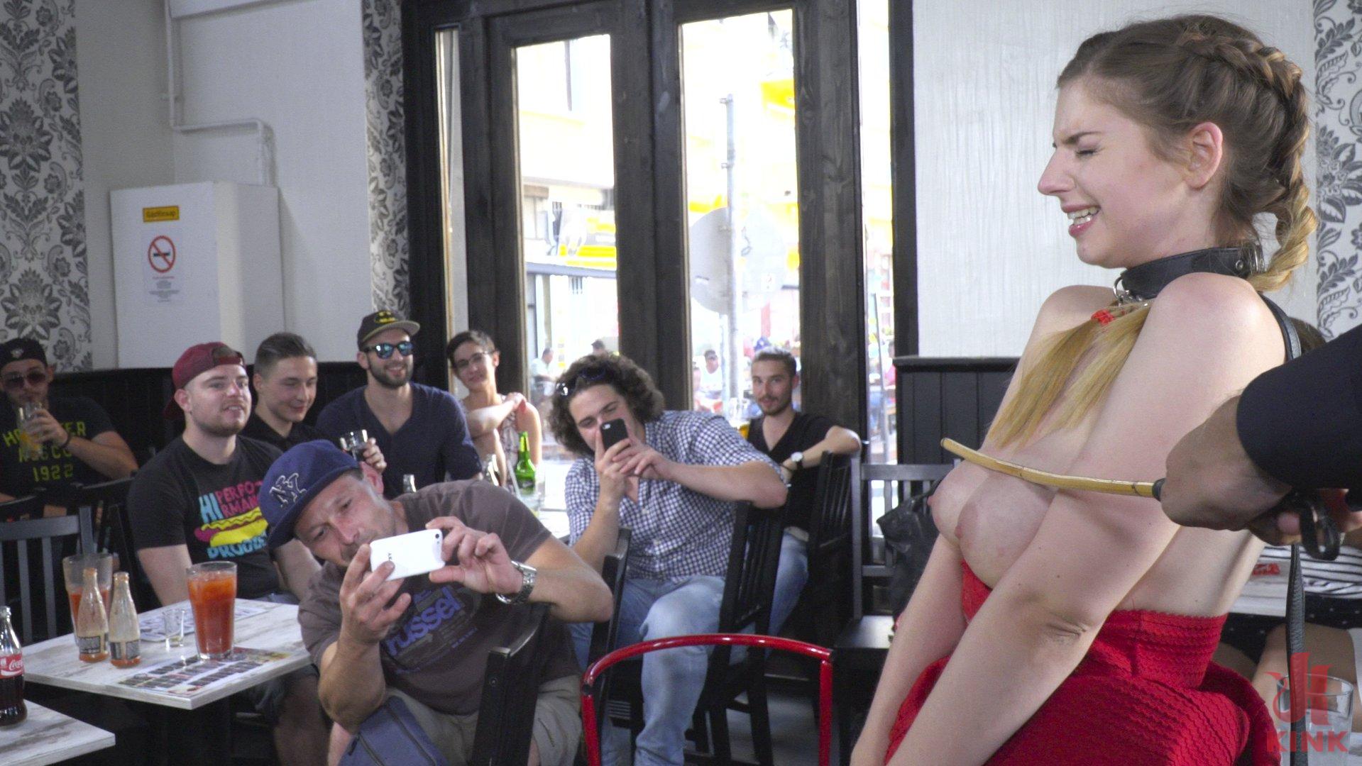 Photo number 18 from Busty Stella Cox Loves Getting Fucked In Public shot for Public Disgrace on Kink.com. Featuring Steve Holmes, Stella Cox, Nikki Thorne and Antonio Ross in hardcore BDSM & Fetish porn.