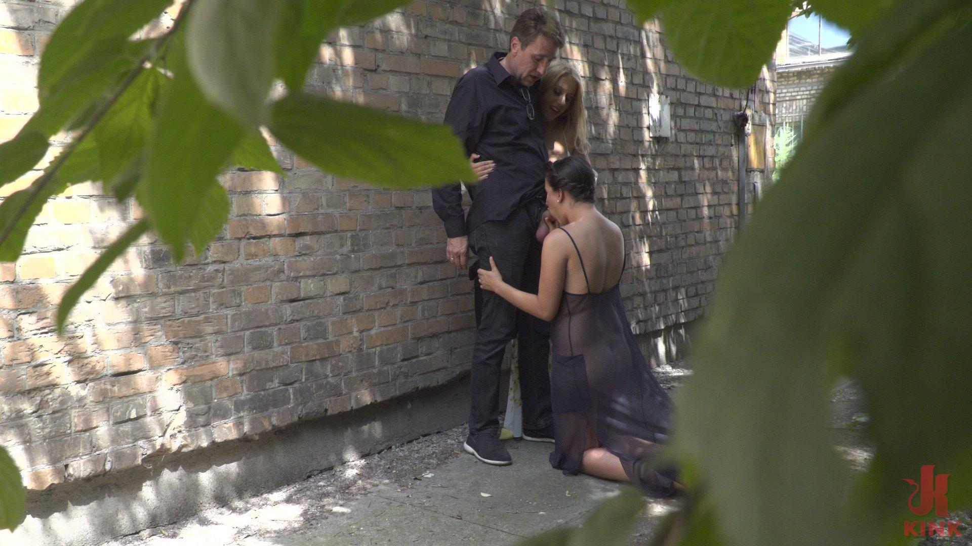 Photo number 1 from Fuckfest In Budapest shot for Public Disgrace on Kink.com. Featuring Steve Holmes, Amirah Adara, Antonio Ross, Cindy Loarn, Lucia Love and Nikki Thorne in hardcore BDSM & Fetish porn.