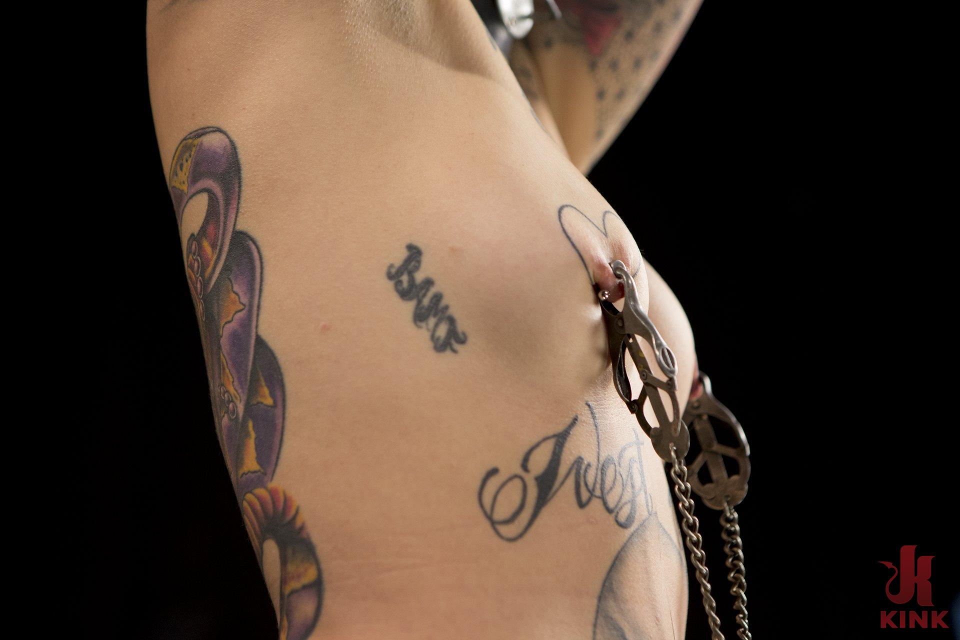 Photo number 10 from Breaking the New Girl - Leigh Raven shot for Device Bondage on Kink.com. Featuring Leigh Raven and The Pope in hardcore BDSM & Fetish porn.