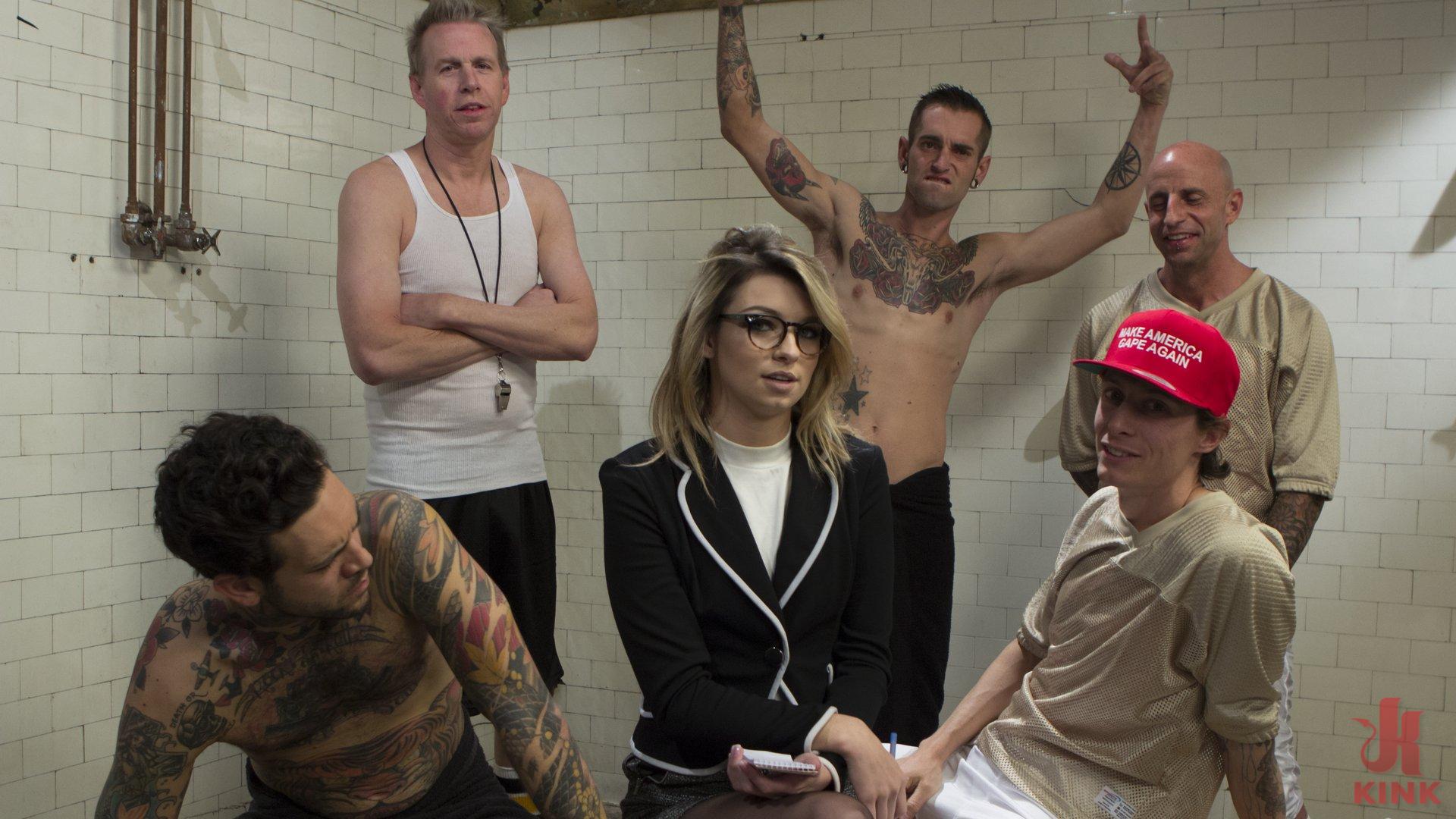 Photo number 7 from Grab My Pussy! shot for Hardcore Gangbang on Kink.com. Featuring Aspen Ora, Owen Gray, Small Hands, Gage Sin, Astral Dust and Mark Wood in hardcore BDSM & Fetish porn.