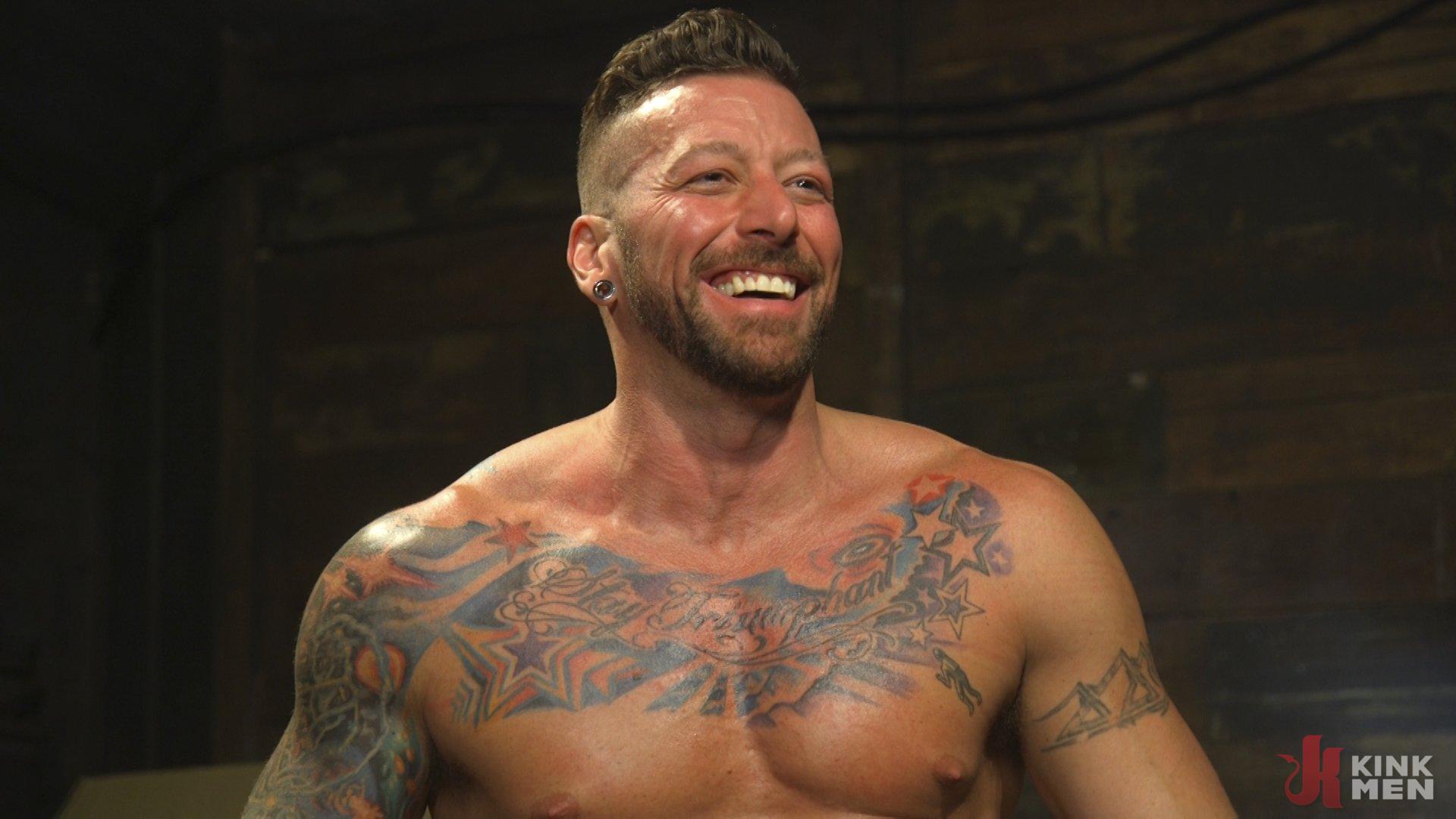 Photo number 14 from Bound Beefcake Gets Edged to the Max! shot for Men On Edge on Kink.com. Featuring Hugh Hunter in hardcore BDSM & Fetish porn.