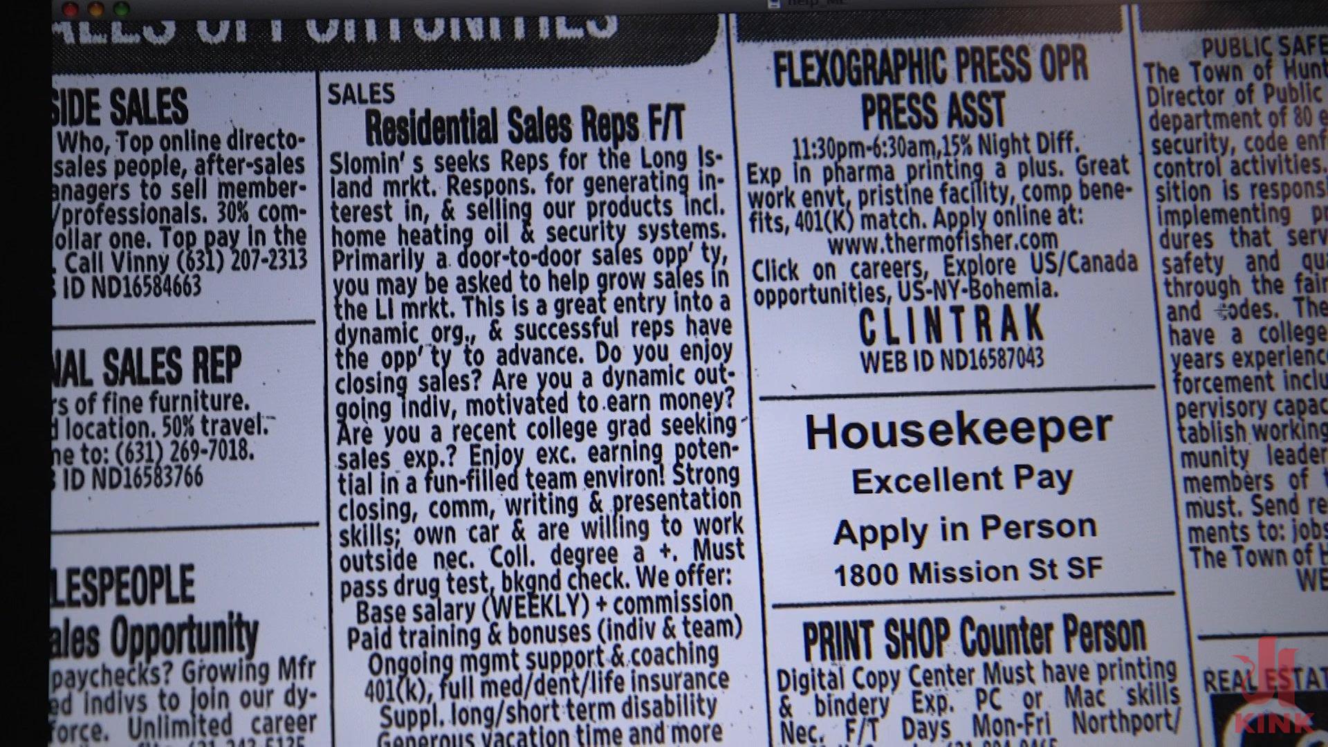 Photo number 1 from Help Wanted shot for Sex And Submission on Kink.com. Featuring Derrick Pierce and Juliette March in hardcore BDSM & Fetish porn.