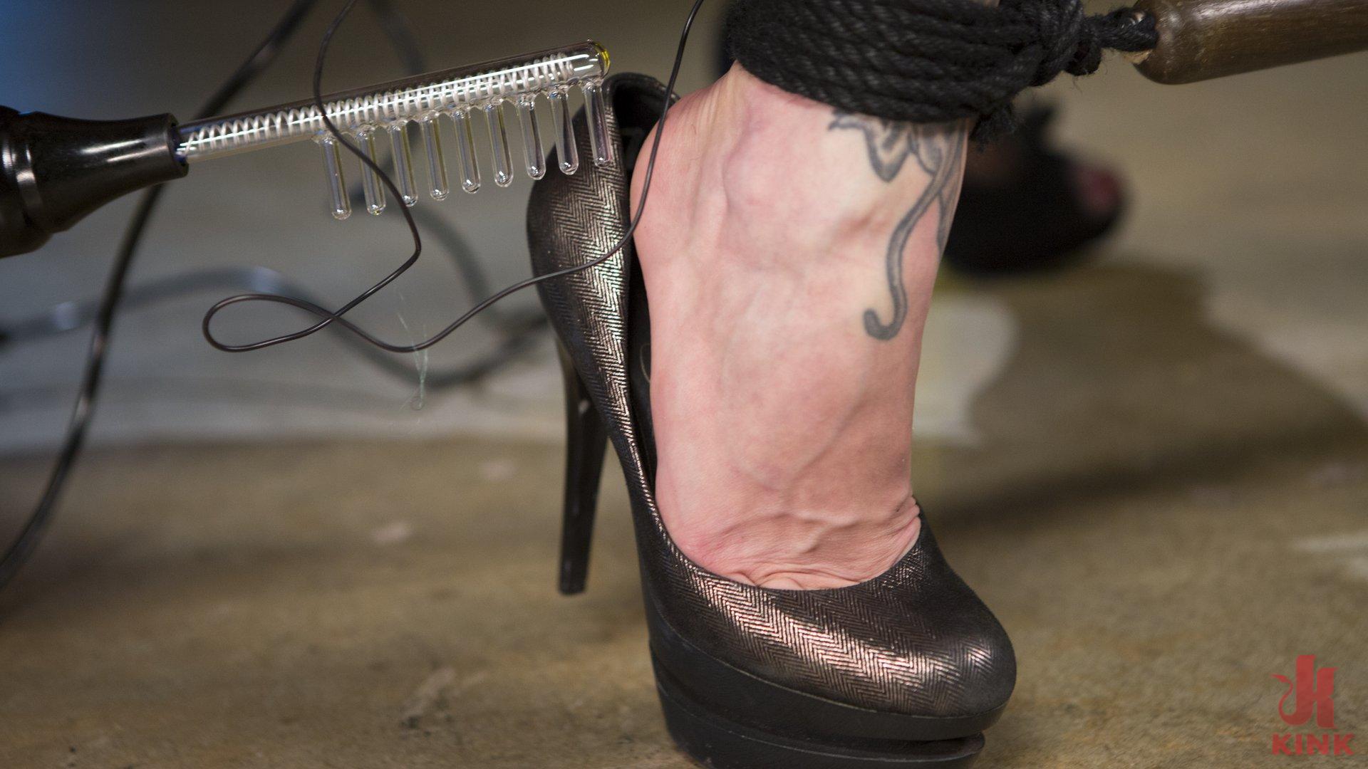 Photo number 8 from Tough Electroslut Bella Rossi Submits to Hot Femme Daisy Ducati shot for Electrosluts on Kink.com. Featuring Daisy Ducati and Bella Rossi in hardcore BDSM & Fetish porn.