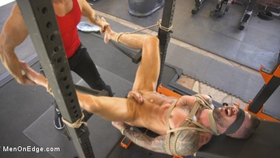 Photo number 8 from Cock Workout shot for Men On Edge on Kink.com. Featuring Dolf Dietrich in hardcore BDSM & Fetish porn.