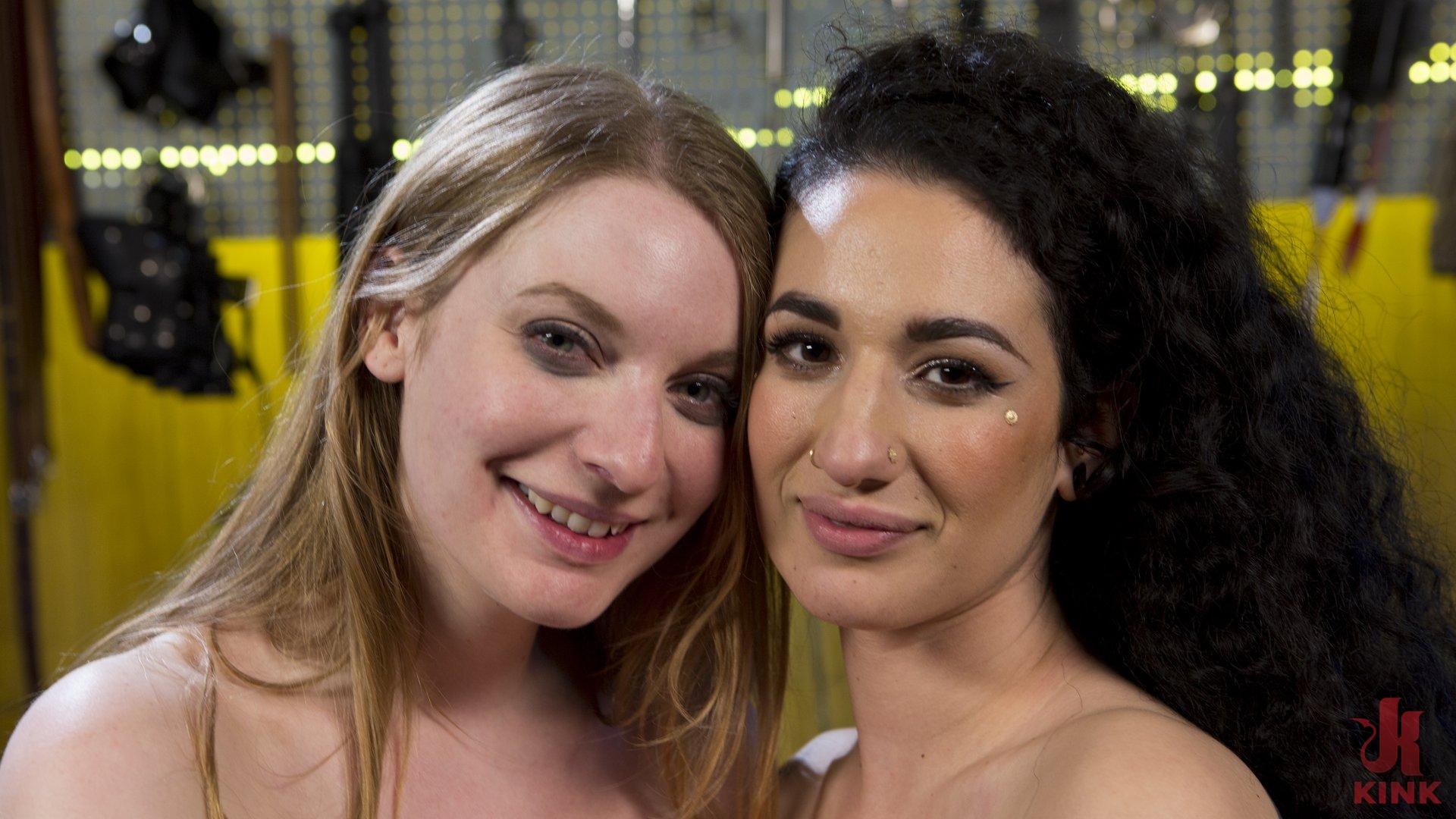 Photo number 19 from Oh My Goddess!: Lesbian Electrosex Domination shot for Electrosluts on Kink.com. Featuring Arabelle Raphael and Ela Darling in hardcore BDSM & Fetish porn.