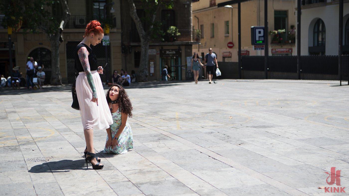 Photo number 0 from Submissive, Slut Melody Petite Gets Humiliated and Fucked in Public! shot for Public Disgrace on Kink.com. Featuring Steve Holmes, Juan Lucho, Silvia Rubi and Melody Petite in hardcore BDSM & Fetish porn.