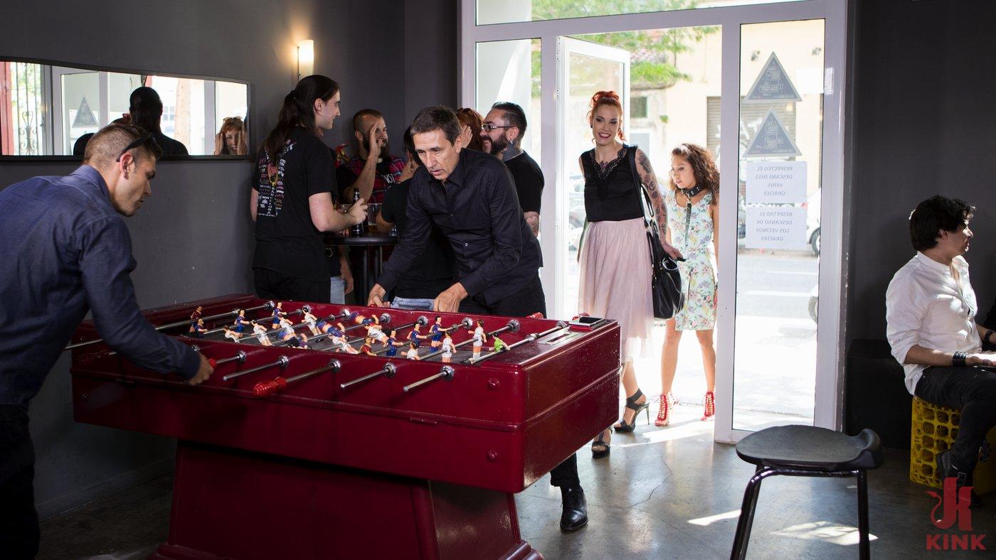 Photo number 2 from Submissive, Slut Melody Petite Gets Humiliated and Fucked in Public! shot for Public Disgrace on Kink.com. Featuring Steve Holmes, Juan Lucho, Silvia Rubi and Melody Petite in hardcore BDSM & Fetish porn.