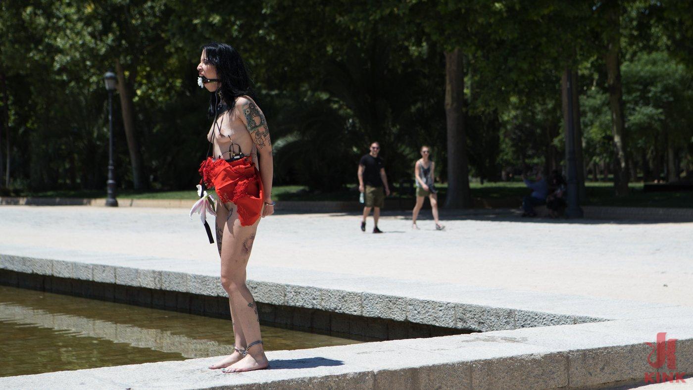 Photo number 3 from Walk of Shame Slut Lilyan Red, Disgraced, Humiliated, Fucked in Public shot for Public Disgrace on Kink.com. Featuring Steve Holmes, Antonio Ross and Lilyan Red in hardcore BDSM & Fetish porn.