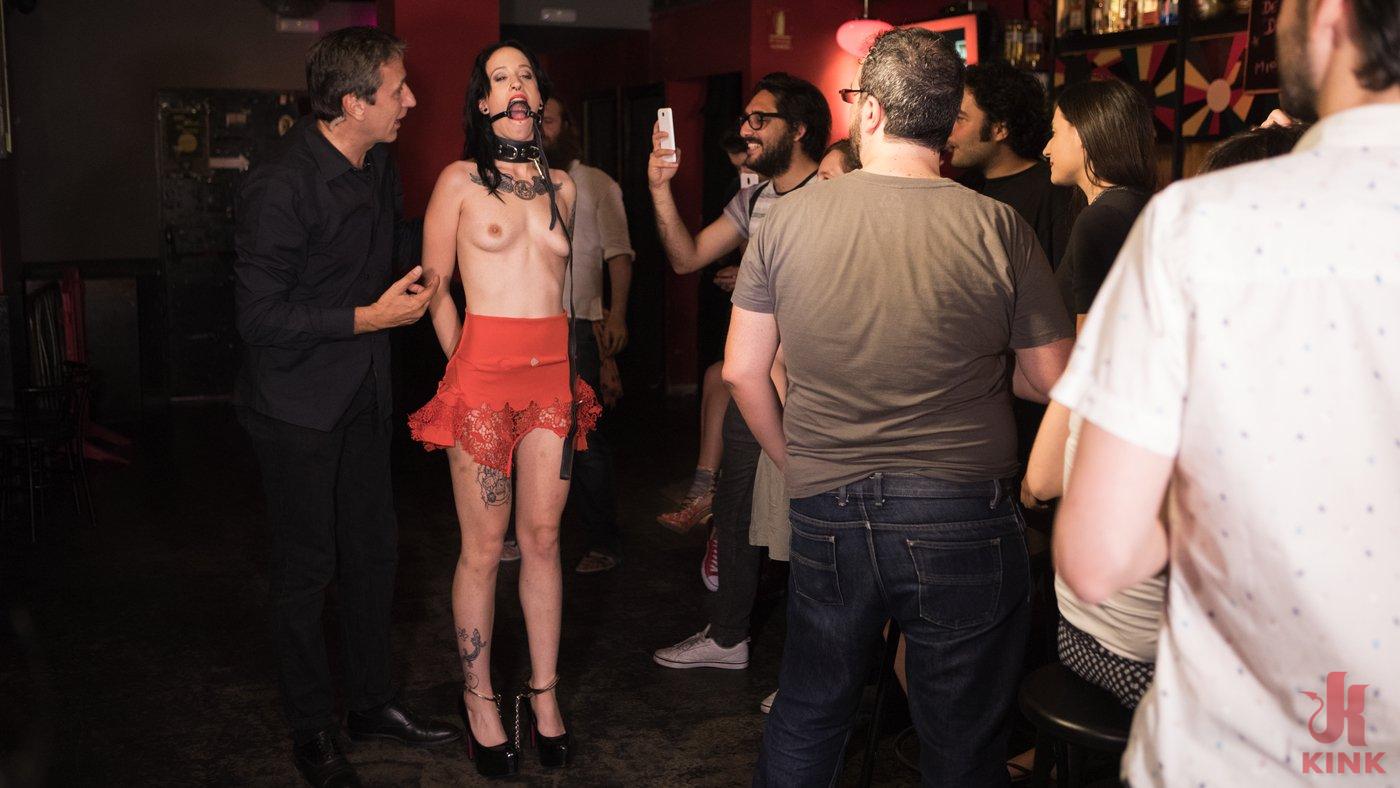 Photo number 4 from Walk of Shame Slut Lilyan Red, Disgraced, Humiliated, Fucked in Public shot for Public Disgrace on Kink.com. Featuring Steve Holmes, Antonio Ross and Lilyan Red in hardcore BDSM & Fetish porn.