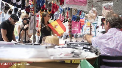 Photo number 2 from Petite Whore Molly Saint Rose Fucked and Humiliated in Public Plaza!! shot for Public Disgrace on Kink.com. Featuring Steve Holmes, Antonio Ross, Tina Kay and Molly Saint Rose in hardcore BDSM & Fetish porn.