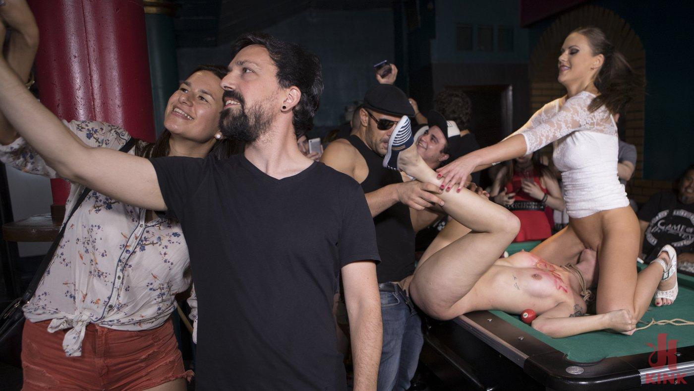 Photo number 11 from Attention Whore Yunno X Humilated, Punished, and Gang Fucked in Public shot for Public Disgrace on Kink.com. Featuring Steve Holmes, Antonio Ross, Tina Kay and Yunno X in hardcore BDSM & Fetish porn.