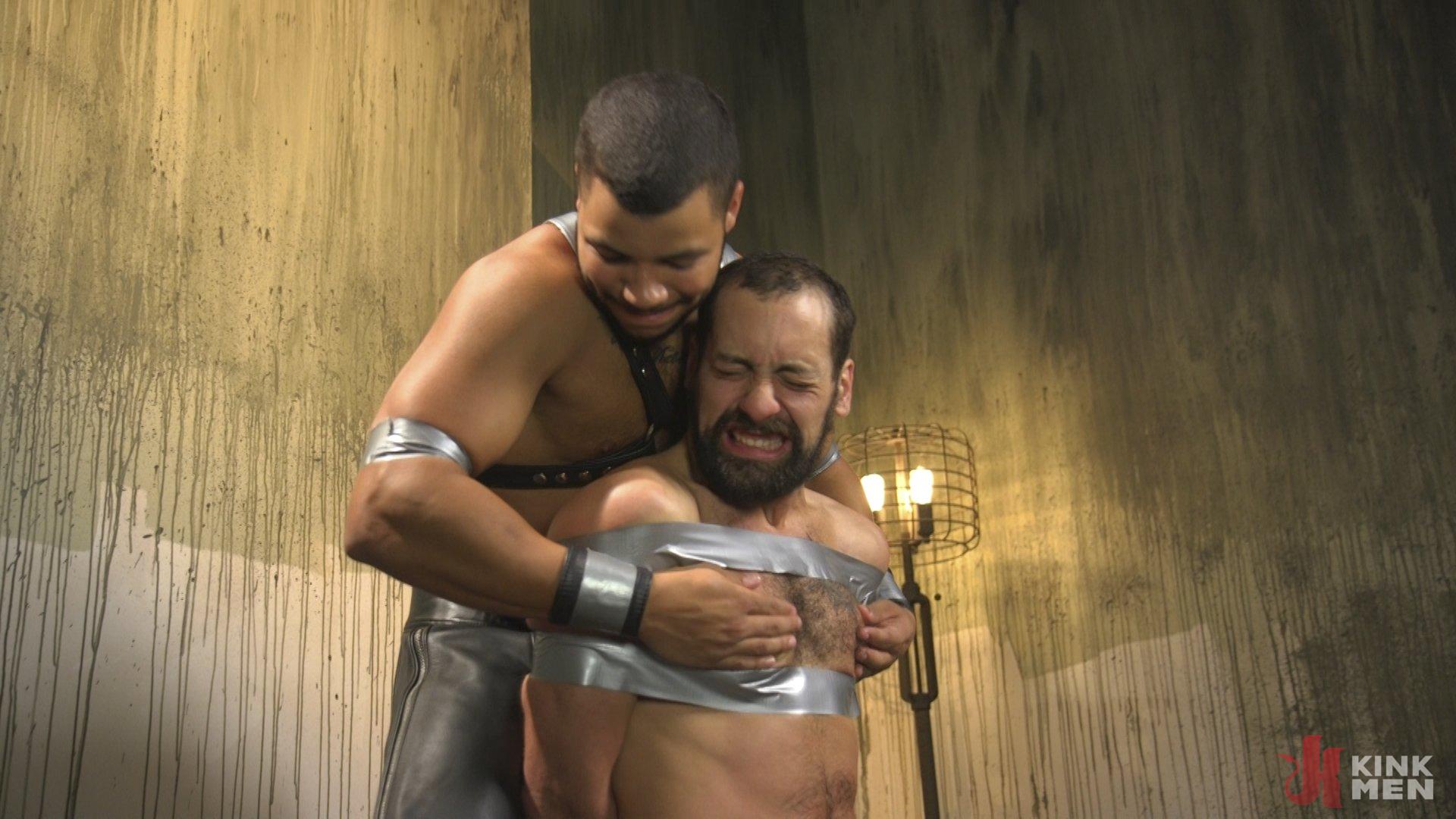 Photo number 4 from Hairy tape-slave worships Master Kaden's uncut cock shot for Bound Gods on Kink.com. Featuring Kaden Alexander and DJ in hardcore BDSM & Fetish porn.