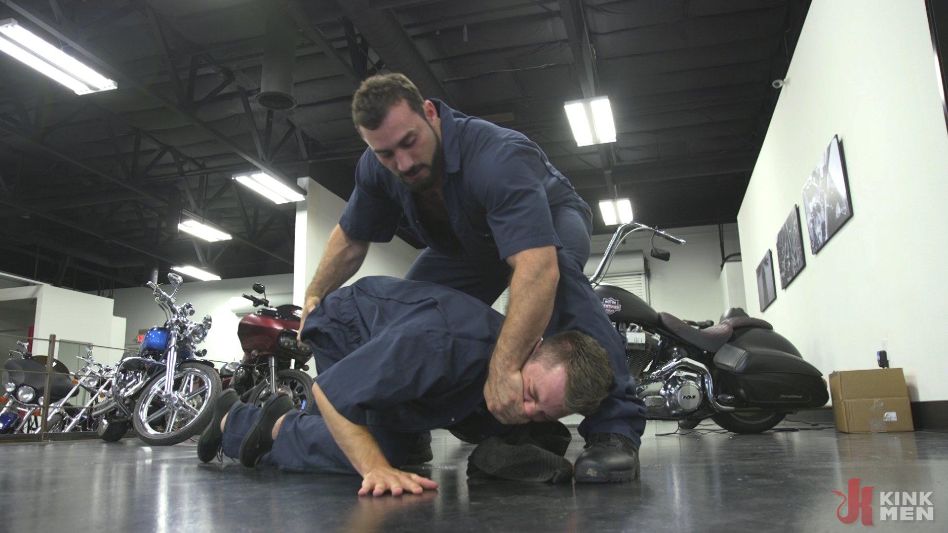 Photo number 1 from Abuse in the Workplace shot for Bound Gods on Kink.com. Featuring Jaxton Wheeler and Christian Taylor in hardcore BDSM & Fetish porn.