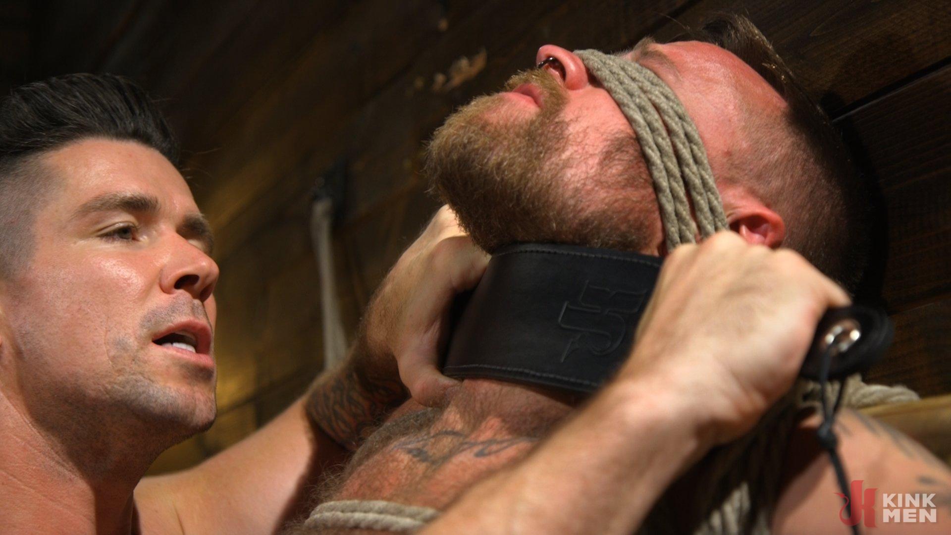 Photo number 2 from Pleasure and Pain for Trenton Ducati's New Submissive Slut shot for Bound Gods on Kink.com. Featuring Trenton Ducati and Hoytt Walker in hardcore BDSM & Fetish porn.