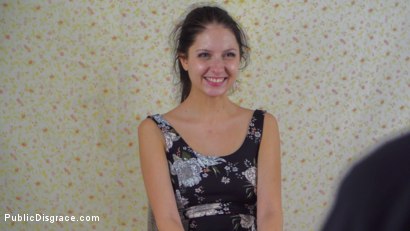 Photo number 20 from 19 Year Old Rebecca Volpetti Humiliated with Public Sex and Punishment shot for Public Disgrace on Kink.com. Featuring Steve Holmes, Cherry Kiss and Rebecca Volpetti in hardcore BDSM & Fetish porn.