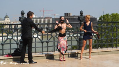 Photo number 0 from 19 Year Old Rebecca Volpetti Humiliated with Public Sex and Punishment shot for Public Disgrace on Kink.com. Featuring Steve Holmes, Cherry Kiss and Rebecca Volpetti in hardcore BDSM & Fetish porn.