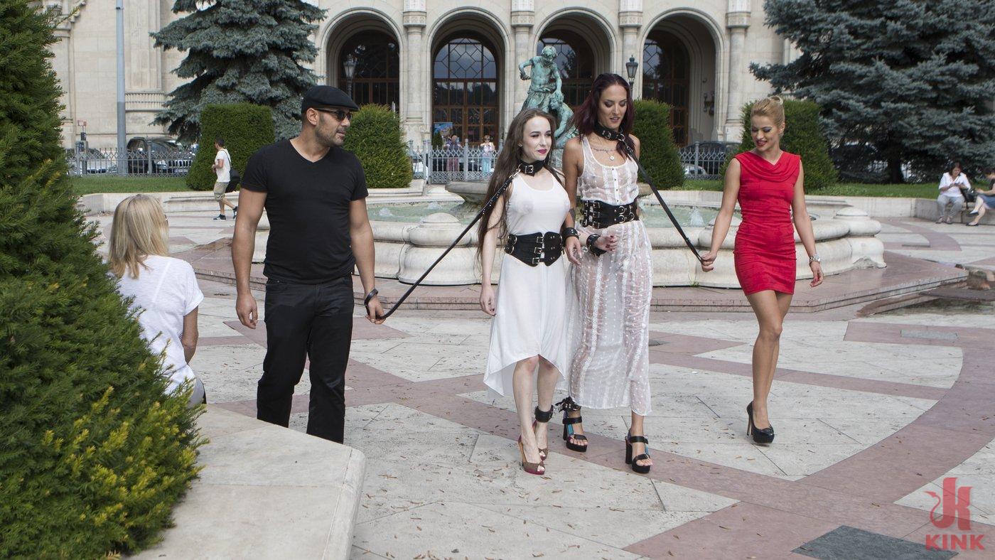 Photo number 0 from Fresh Meat Angel Rush and Lyen Parker Humilated and Fucked in Public! shot for Public Disgrace on Kink.com. Featuring Steve Holmes, Cherry Kiss, Antonio Ross, Angel Rush and Lyen Parker in hardcore BDSM & Fetish porn.