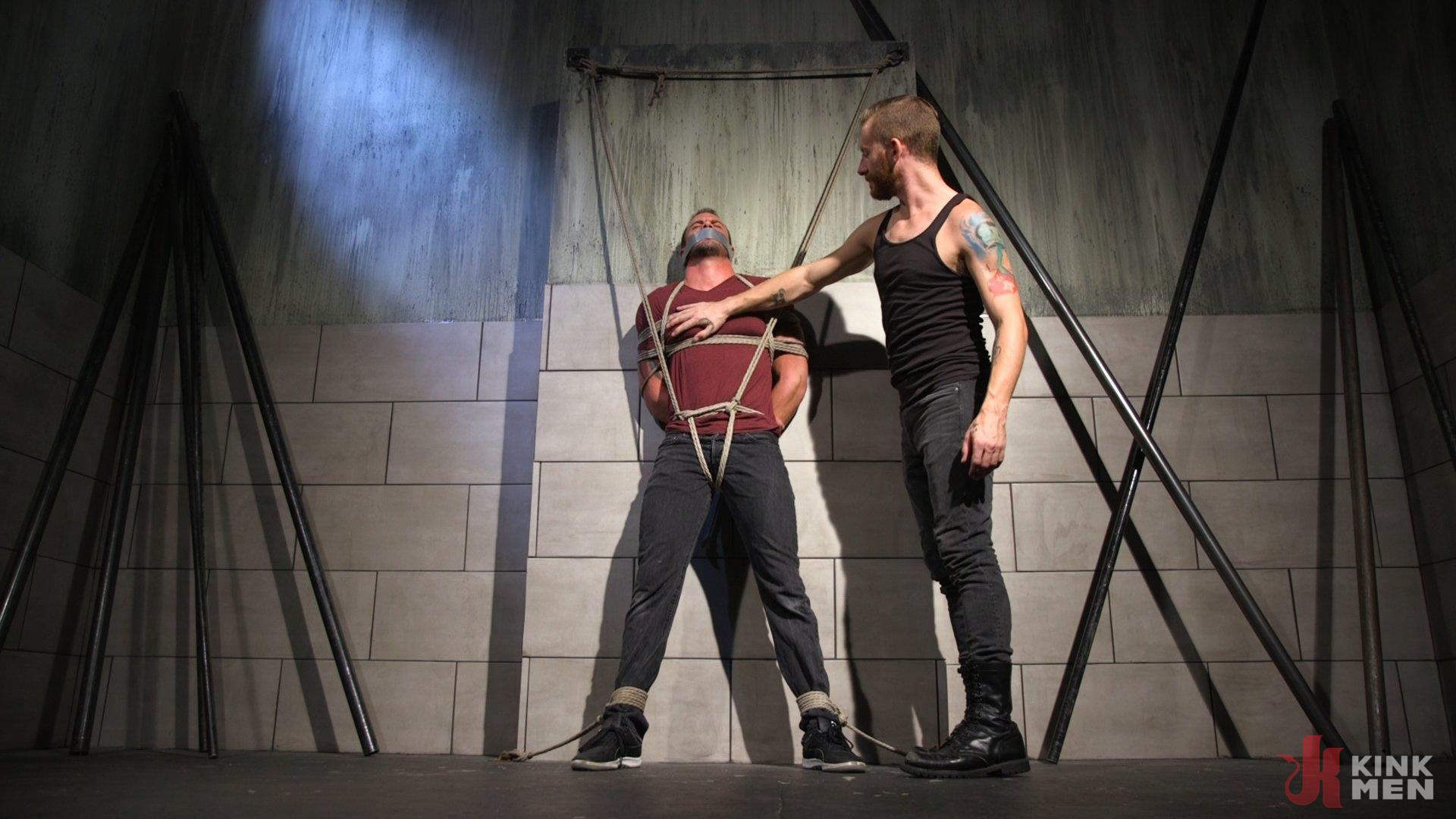 Photo number 18 from Straight Beefcake Stud Gets Edged shot for Men On Edge on Kink.com. Featuring Darin Silvers in hardcore BDSM & Fetish porn.
