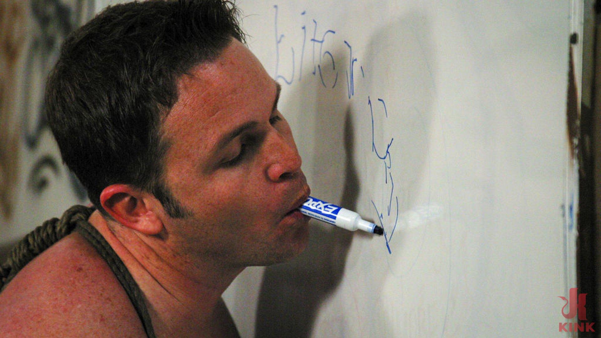 Photo number 8 from FemDomme Audrey Leigh Gives Dick Richards Low Grades shot for Captive Male on Kink.com. Featuring Audrey Leigh and Dick Richards in hardcore BDSM & Fetish porn.