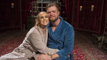 Photo number 18 from Gorgeous Sadist Bella Rossi Torments An Unsuspecting Mike Panic shot for Divine Bitches on Kink.com. Featuring Bella Rossi and Mike Panic in hardcore BDSM & Fetish porn.