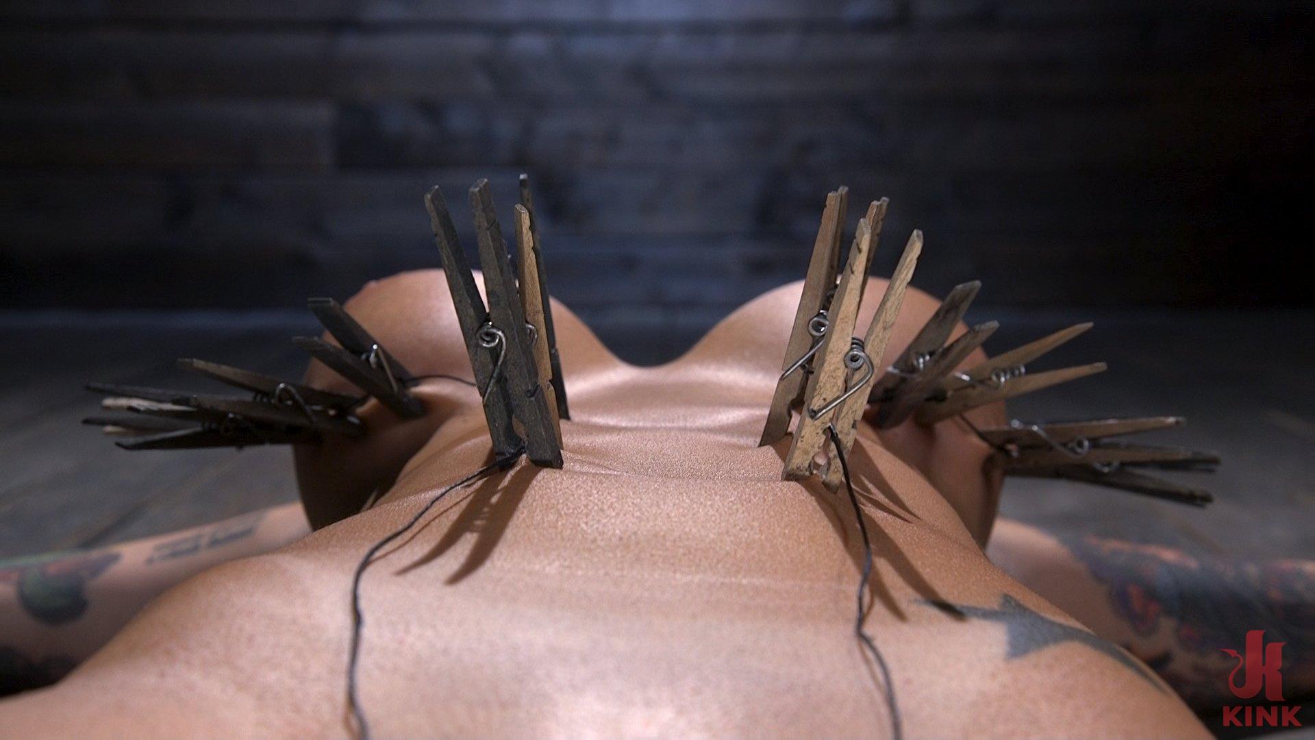 Photo number 10 from Tana Lea Is A Hard Nut to Crack shot for Device Bondage on Kink.com. Featuring Tana Lea and The Pope in hardcore BDSM & Fetish porn.