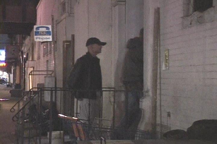 Photo number 2 from Alley Pigs in Bondage: A Cage, A Cross and Upside Down Suspension shot for Bound And Gagged on Kink.com. Featuring Peter Sparrow, Shane Stevens and Mike Stone in hardcore BDSM & Fetish porn.