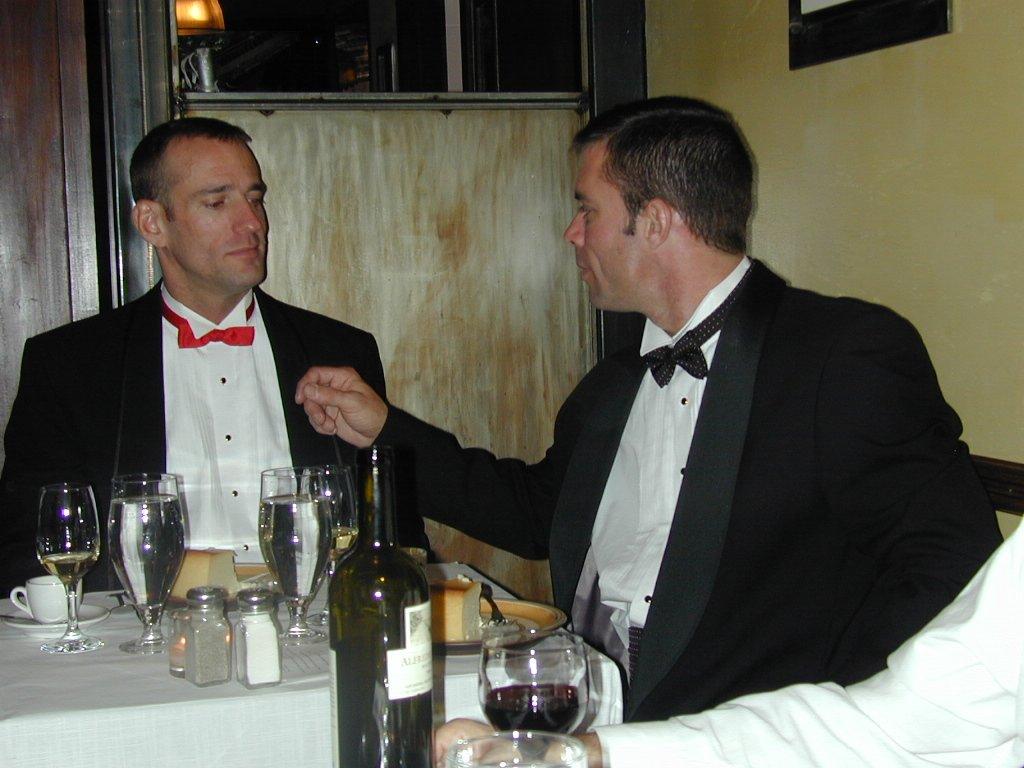 Photo number 24 from Masters & Slaves 1: Two Masters Meet shot for Bound And Gagged on Kink.com. Featuring Jason Branch and Steve Ross in hardcore BDSM & Fetish porn.